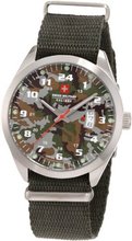 Swiss Military Calibre 06-4T1-04-016T Trooper Military Green Dial 24-Hour Date