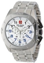 Swiss Military Calibre 06-5D1-04-001.3 Defender Chronograph Date Stainless-Steel Bracelet