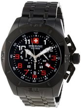 Swiss Military Calibre 06-5D1-13-007.4 Defender IP Black Chronograph Date Stainless-Steel Bracelet