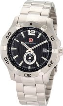 Swiss Military Calibre 06-5I2-04-007 Immersion Sub-Second Black Dial Steel Bracelet