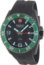 Swiss Military Hanowa 6-4200.27.007.06 Ranger Green Bezel Black Dial and Strap