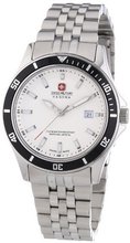 Swiss Military Hanowa Flagship 06-7161-7-04-001-07 Silver Stainless-Steel Swiss Quartz with White Dial