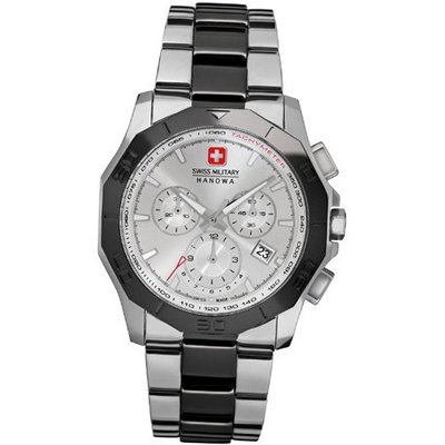 Swiss Military 06-5188.04.001.07 42mm Multicolor Steel Bracelet & Case Anti-Reflective Sapphire