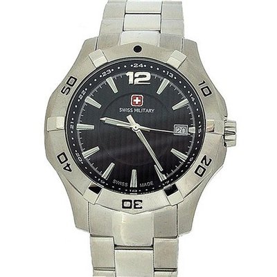 Swiss Military Immersion Gents Date All Stainless Steel Sports SM06-511