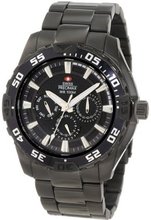 Swiss Precimax SP12049 Formula-7 XT Black Dial with Black Stainless-Steel Band
