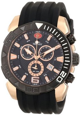 Swiss Precimax SP13117 Recon Pro Sport Analog Display Swiss Quartz Black