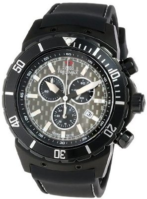 Swiss Precimax SP13283 Pursuit Pro Sport Grey Dial with Black Silicone Band
