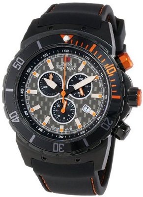 Swiss Precimax SP13285 Pursuit Pro Sport Grey Dial with Black Silicone Band