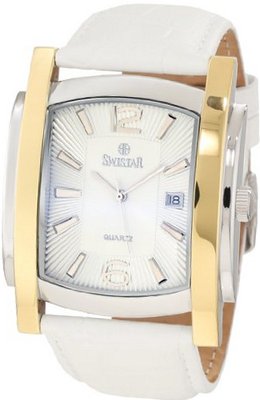 Swistar 660-2M Wh Swistar Precision Quartz Gold Plated