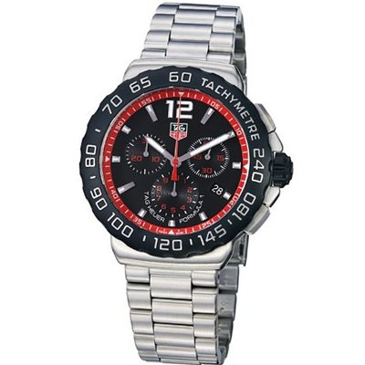 TAG Heuer CAU1116.BA0858 Formula 1 Black Dial Stainless Steel