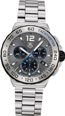 Tag Heuer Formula 1 Chronograph Grey Dial Stainless Steel CAU1119BA0858