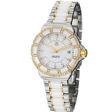 Tag Heuer Formula 1 Diamond Dial Steel and Ceramic Ladies WAH1221BB0865