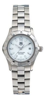 TAG Heuer WAF1414.BA0823 Aquaracer Stainless Steel Mother-of-Pearl Dial
