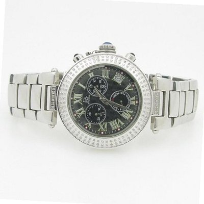 Techno Master Ladies Ceramic 1.0 ctw Diamond TM7665