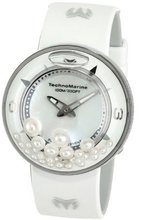 TechnoMarine Unisex 813002 AquaSphere Crystal Authentic Pearls Dial Set