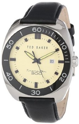 Ted Baker TE1101 Sport Black Bezel and Strap Round Analog