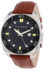 Ted Baker TE1103 Sport Black Dial Analog Date Red Strap