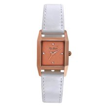 Ted Baker TE2099 Vintage Rose Gold Case and Dial White Strap