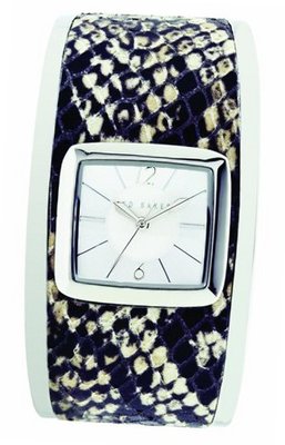 Ted Baker TE4000 Twist-Ted Square 3-Hand Analog Tan Bangle