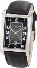 Ted Lapidus 5115101 Charcoal Dial Black Leather