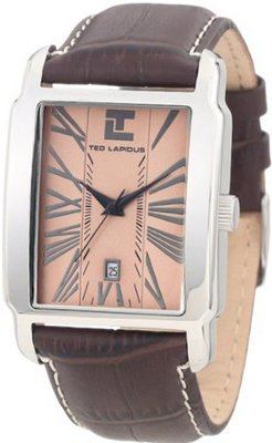 Ted Lapidus 5116701 Light Brown Dial Brown Leather