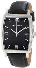 Ted Lapidus 5118101 Charcoal Dial Black Leather