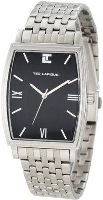 Ted Lapidus 5118102 Black Dial Stainless Steel
