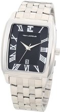 Ted Lapidus 5118403 Black Textured Dial Stainless Steel