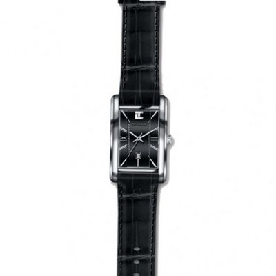 Ted Lapidus Analog Quartz with Black Leather Strap - 5110201