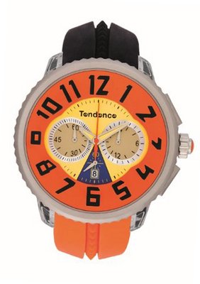 Tendence - Crazy Unisex Quartz with Multicolour Dial Analogue Display and Multicolour Plastic or PU Strap TO460409