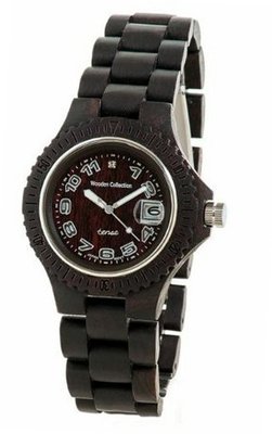 Tense Wood Dark Sandalwood Adventure Compass Ladies L4100D