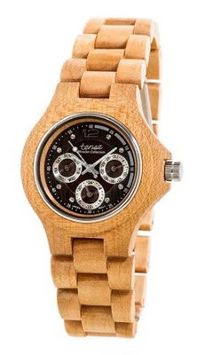 Tense Wood Maple Triple Dial Round G4300M-W