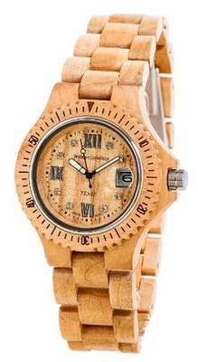 uTense Wood Watches Tense Maple Natural Wood Roman # Ladies L4100M RNLF 