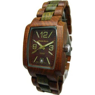 Timber Wood w/ Case & Automatic Clasp