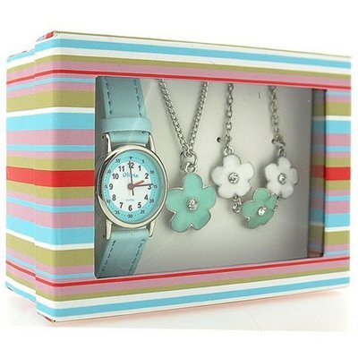 The Olivia Collection Kids Flower & Jewellery Gift Set For Girls KS005
