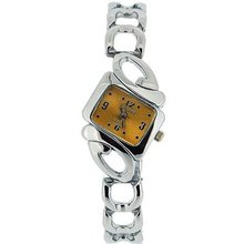 The Olivia Collection Ladies Gold Dial Bracelet Strap Dress COS03