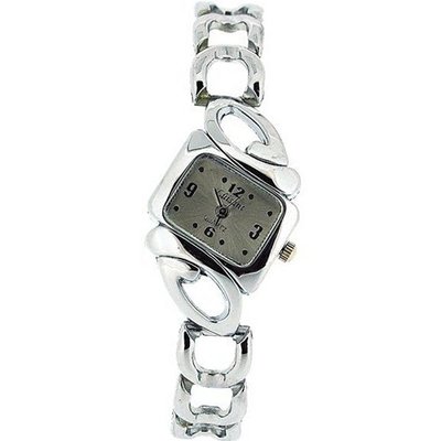 The Olivia Collection Ladies Silver Dial Bracelet Strap Dress COS01