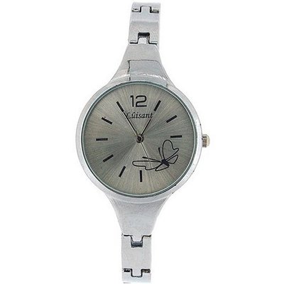 The Olivia Collection Ladies Silver Dial Bracelet Strap Dress COS26