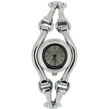 The Olivia Collection Ladies Silver Dial Bracelet Strap Dress COS31