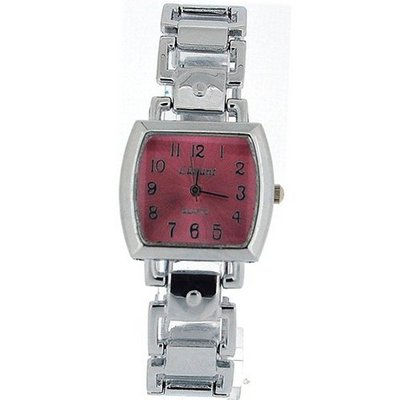 The Olivia Collection Ladies Square Pink Dial Bracelet Strap Dress COS50