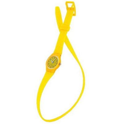 The Olivia Collection Strappy Sunny Yellow Extra Long Strap Ladies Fashion
