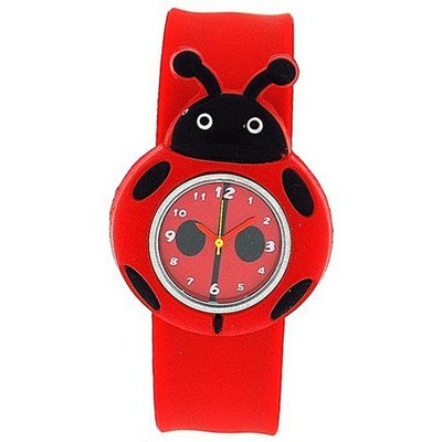 TOC Kids Red Ladybird Slap With Red & Black Dial RLB001