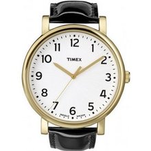 Timex Originals T2N384 Unisex Classic White Dial Brown Strap Dress