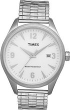 Timex Originals T2N529 Originals White Dial Steel Expander