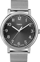 Timex Originals T2N599 Black Silver Classic Round