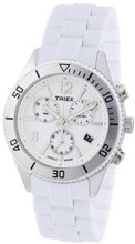 Timex Originals T2N868 White Sport Chronograph