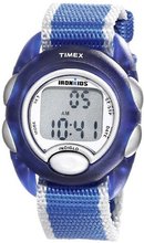 Timex Kids' T7B9829J IronKids Translucent Blue Resin Strap