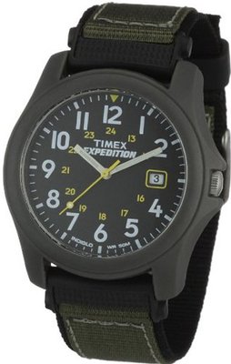 Timex T42571 Expedition Camper Gray/Black Nylon Strap