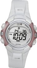 Timex T5G881 1440 Sports Digital White Resin Strap