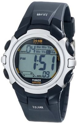 Timex T5J571 1440 Sports Digital Black Resin Strap